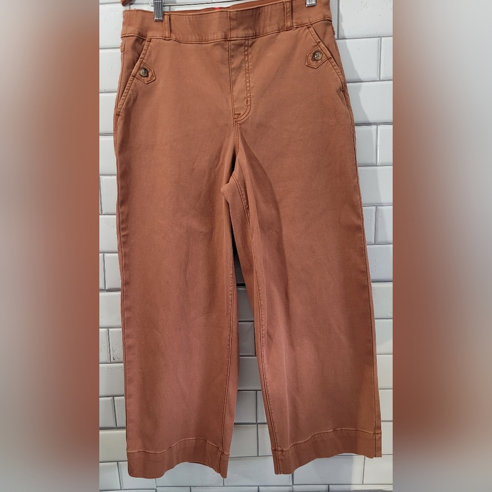 SPANX Cropped Pants in Rust